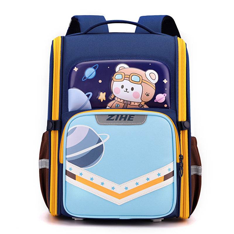Back Support Large Capacity Cartoon Backpack for School - Velora