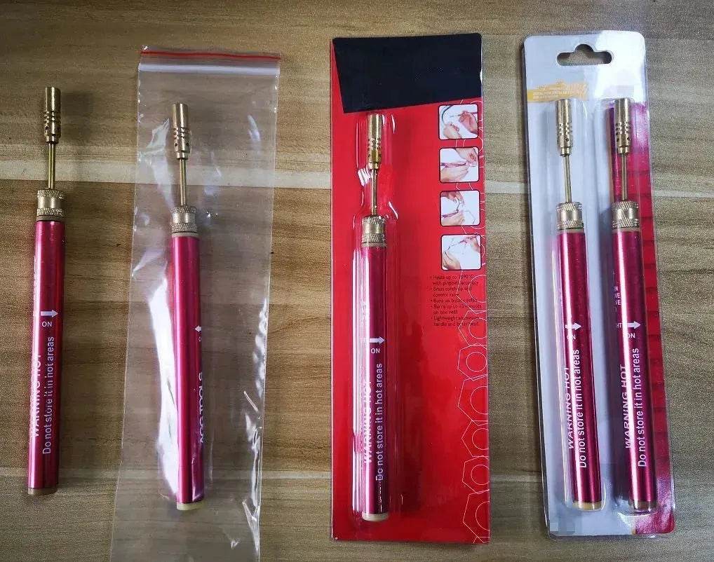 Portable Micro Pencil torch Lighter Outdoor Barbecue Grill Igniter - Velora