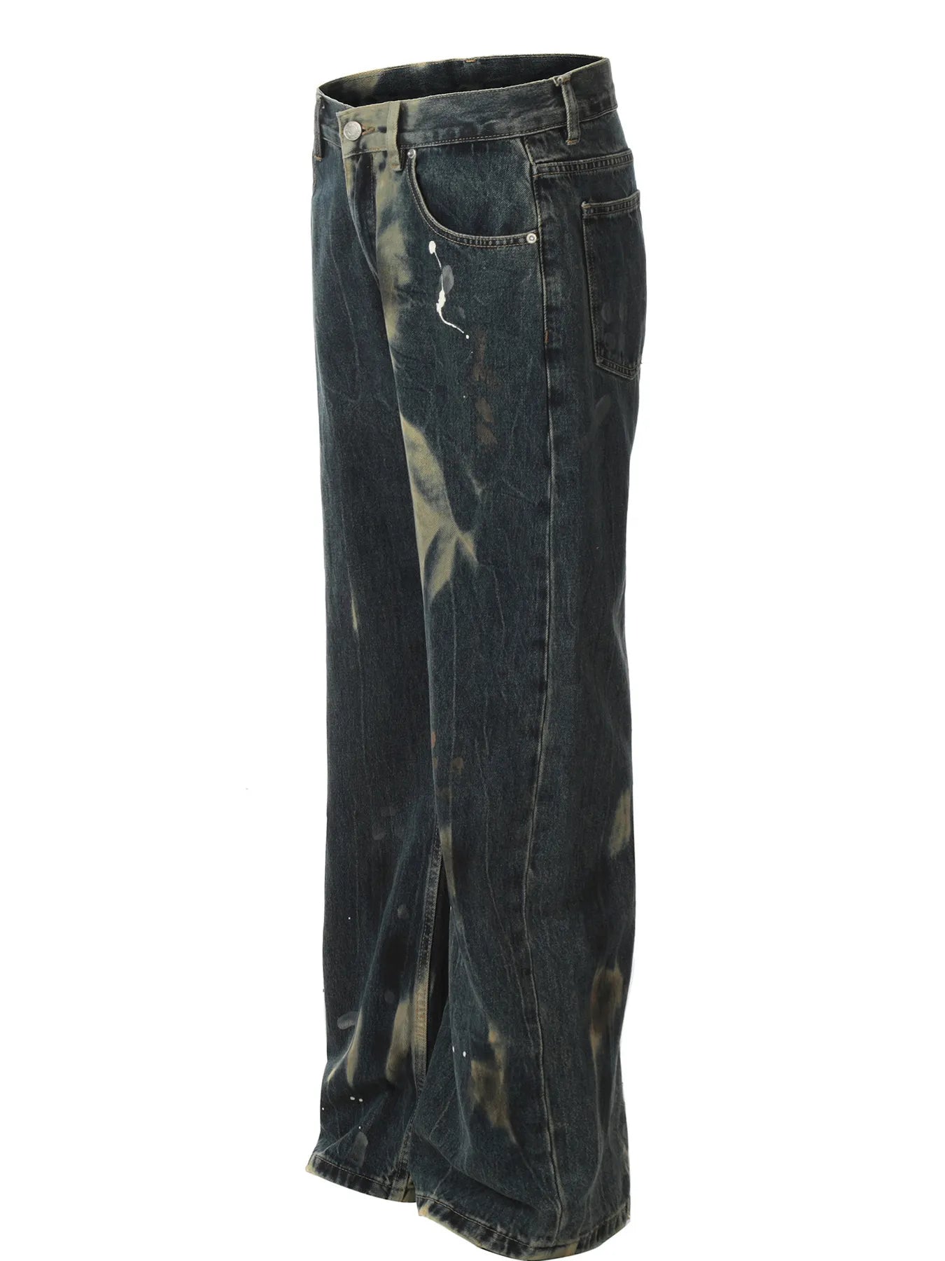 Men's Wash Loose Fit Jeans - Velora