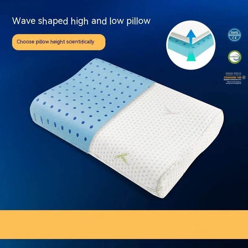Memory Pillow Slow Rebound Wave Neck Protector - Velora