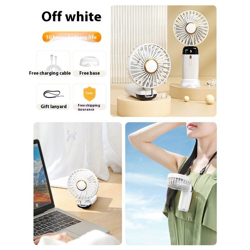 Handheld Usb Mini Portable Folding Aromatherapy Fan - Velora