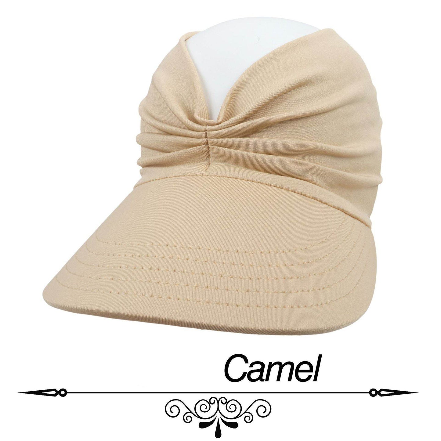 Summer Beach Visor Sun Hat for women Cross-border Spring Open Top UV protection Visor Hat - Velora