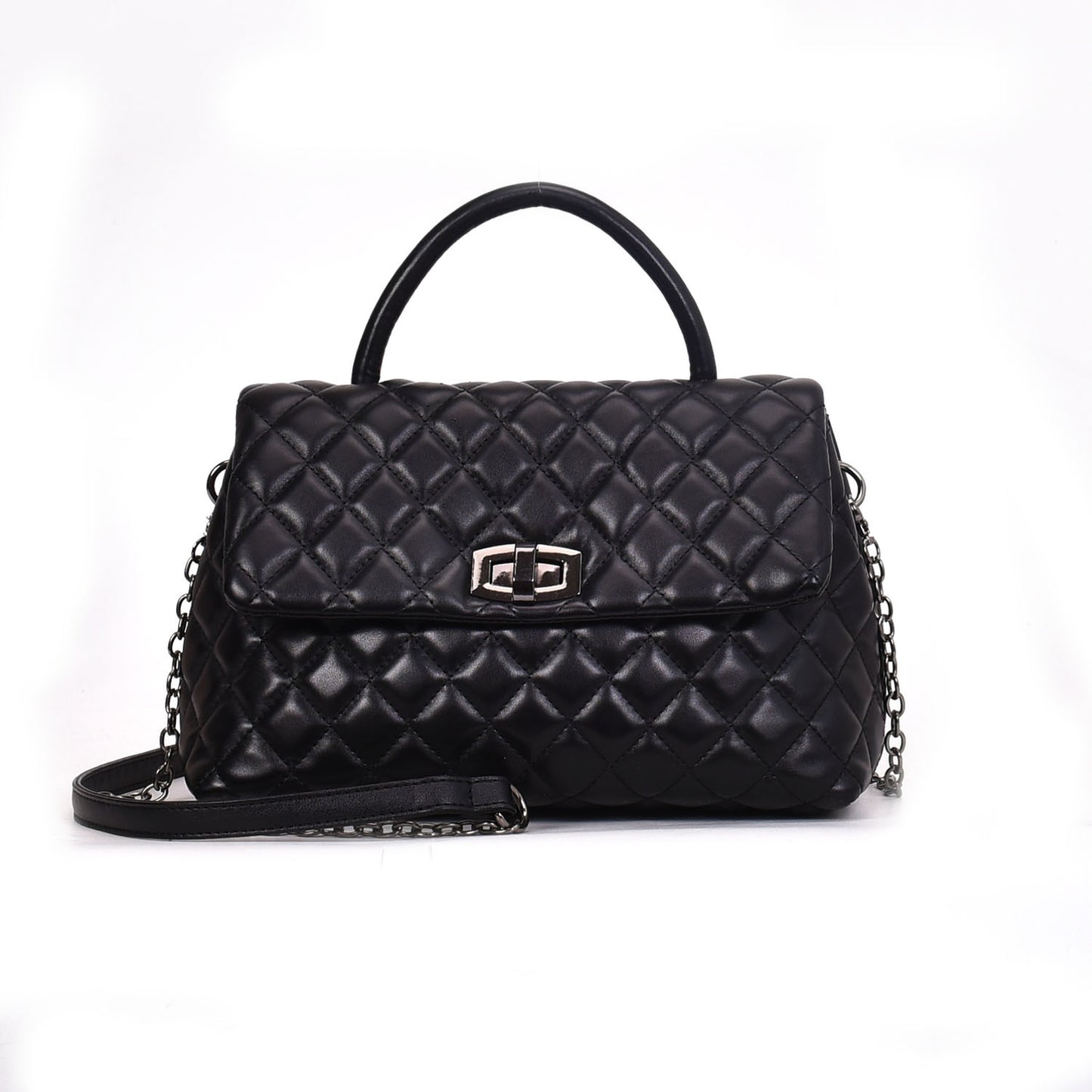 Chanel Style Diamond Pattern Shoulder Bag for Women