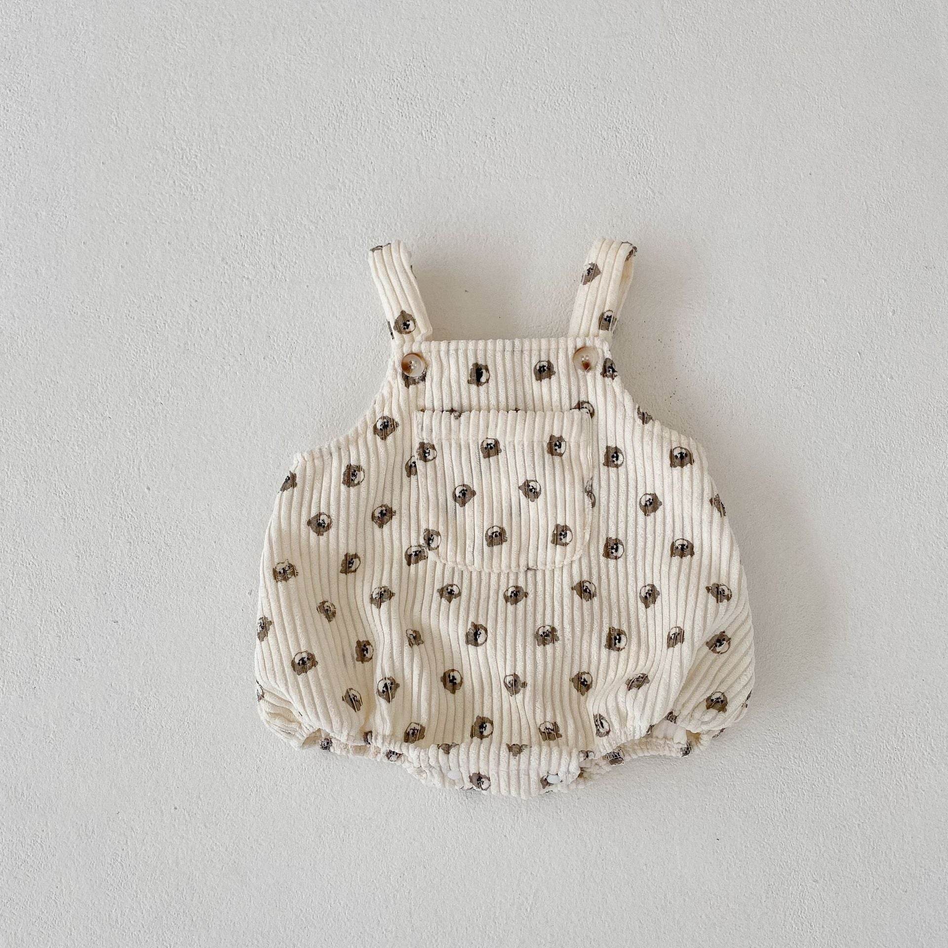 Cute Bear Baby Carrier Bodysuit - Velora