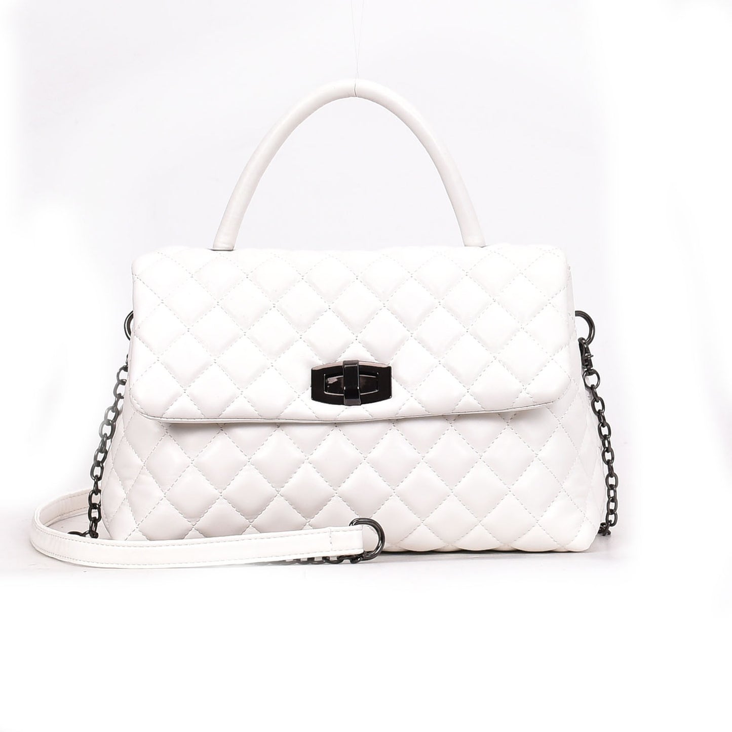Chanel Style Diamond Pattern Shoulder Bag for Women