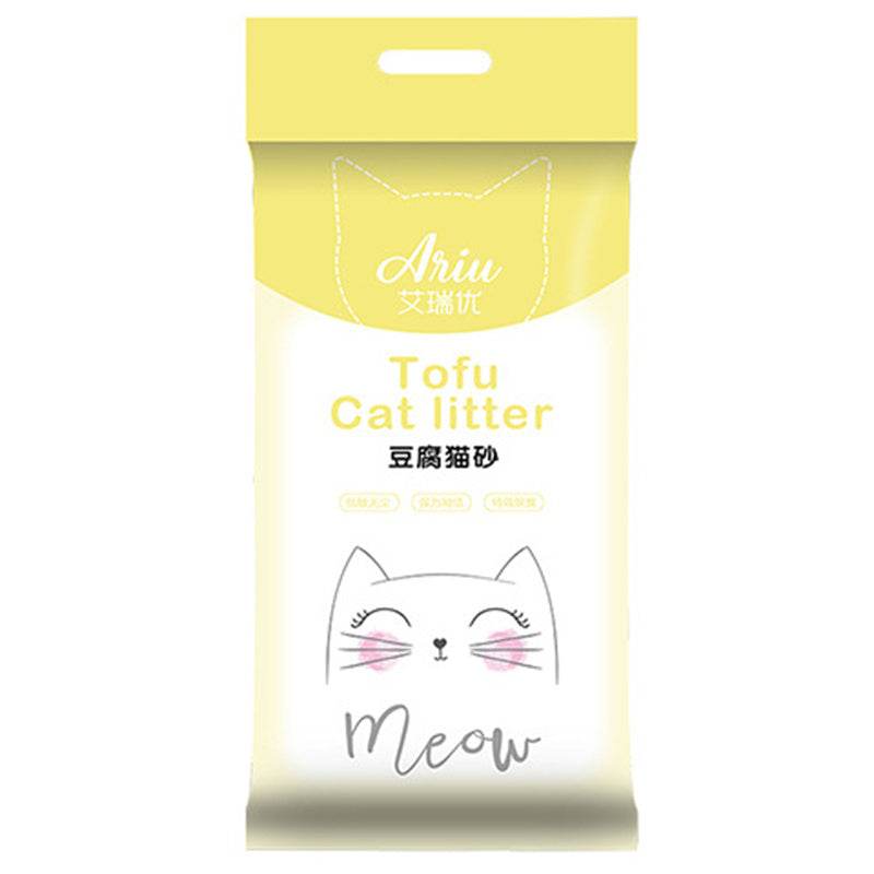 Original Flavor Tofu Cat Litter Low Dust Fast Clumping Deodorizer - Velora