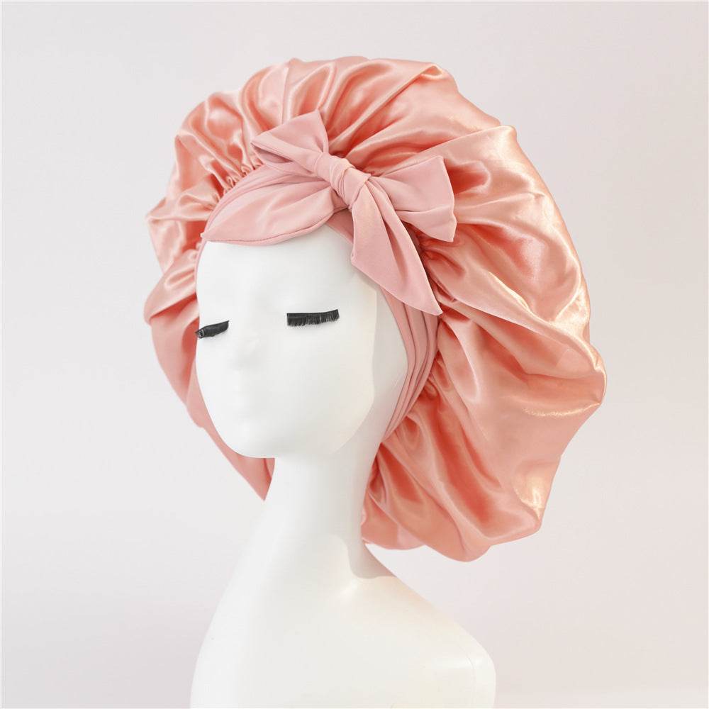 Silk Hair Bonnet For Sleeping Satin bonnet for curly hair - Velora