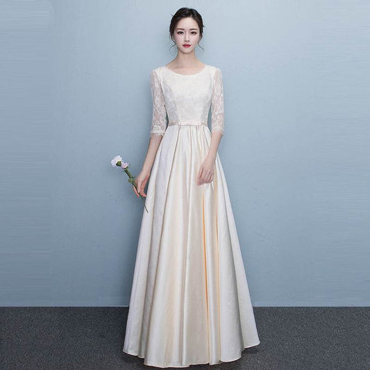 Elegant Slimming Elegant Generous Long Dress - Velora