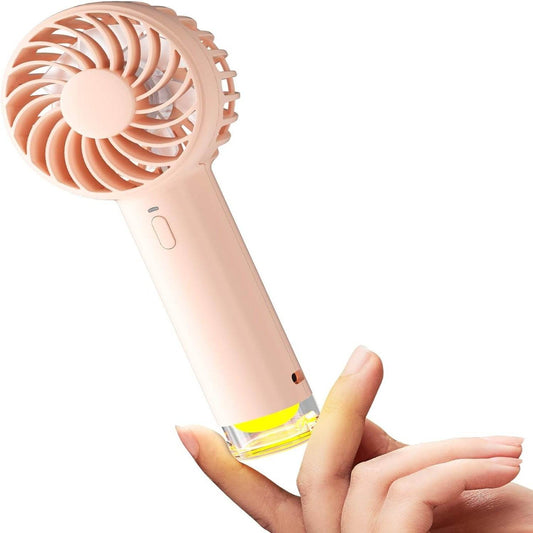Mini Handheld Fan Cooling Fans For Home Office Travel Outdoor And Camping A Battery Operated Small Fan - Velora