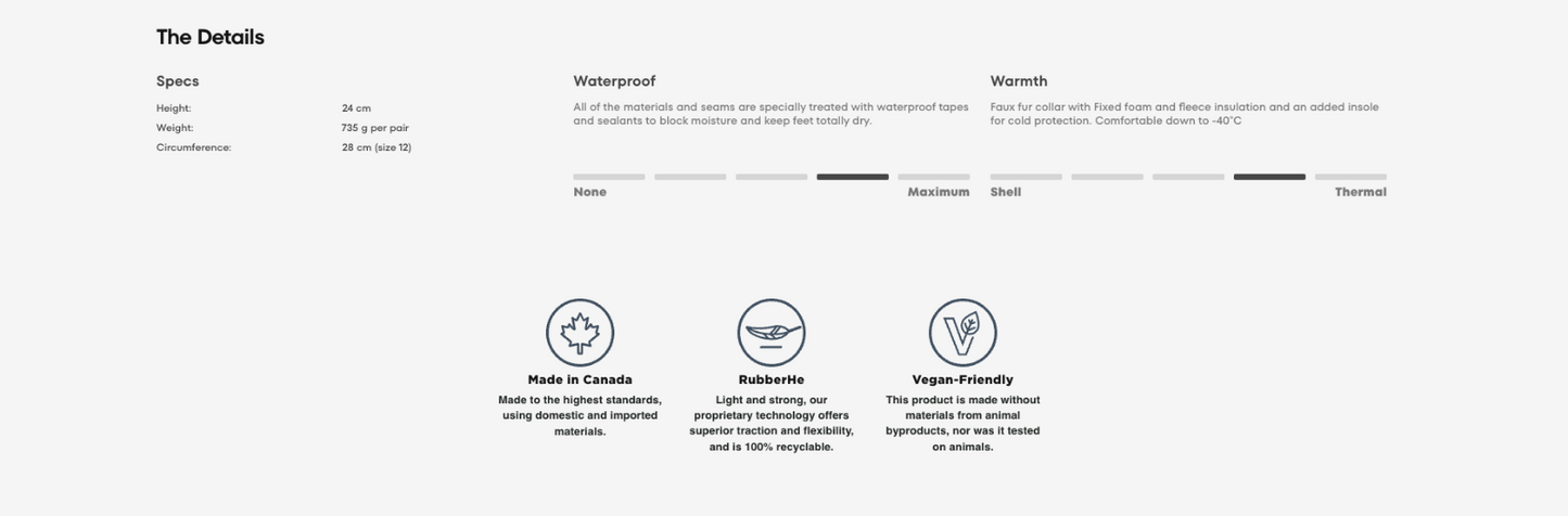 Kamik Children's -40C/F Rated Star 4 Winter Boots - Made in Canada - Velora