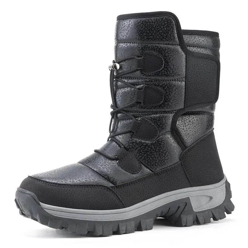 Winter Men And Women Fleece-lined Warm Snow Boots - Velora