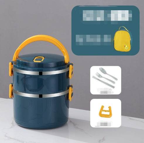 Multilayer Thermal Stainless Steel Insulated Lunch Box for Adults - Velora