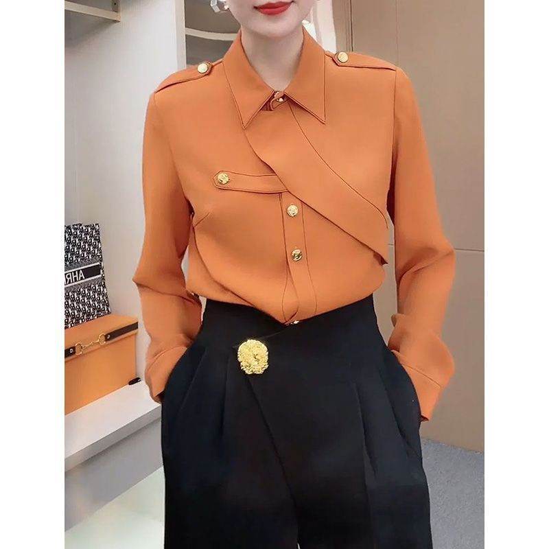 Luxury Professional Business Cooperate Office blouse shirt for women - Velora