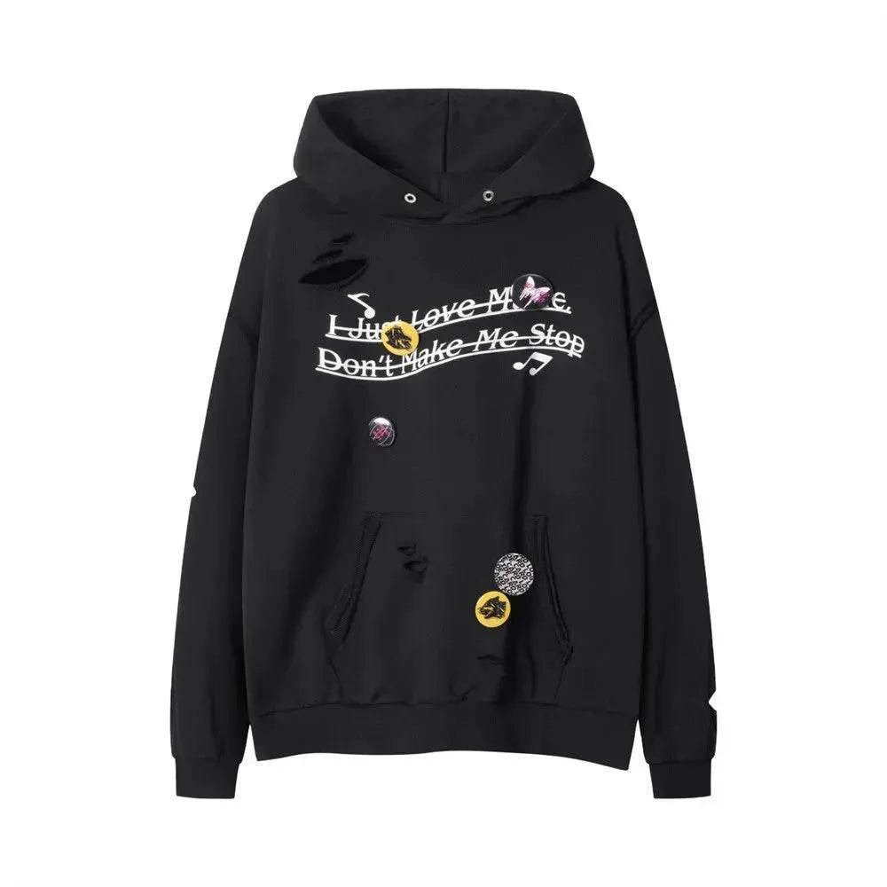 Fall Street fashion Hoodie sweatshirt Pullover unisex - Velora