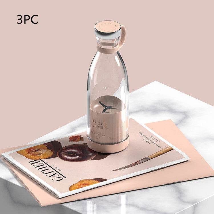 350ML Electric Smoothie Juicer Blender Mixer USB Rechargeable Household Portable Blender Maker Cup - Velora