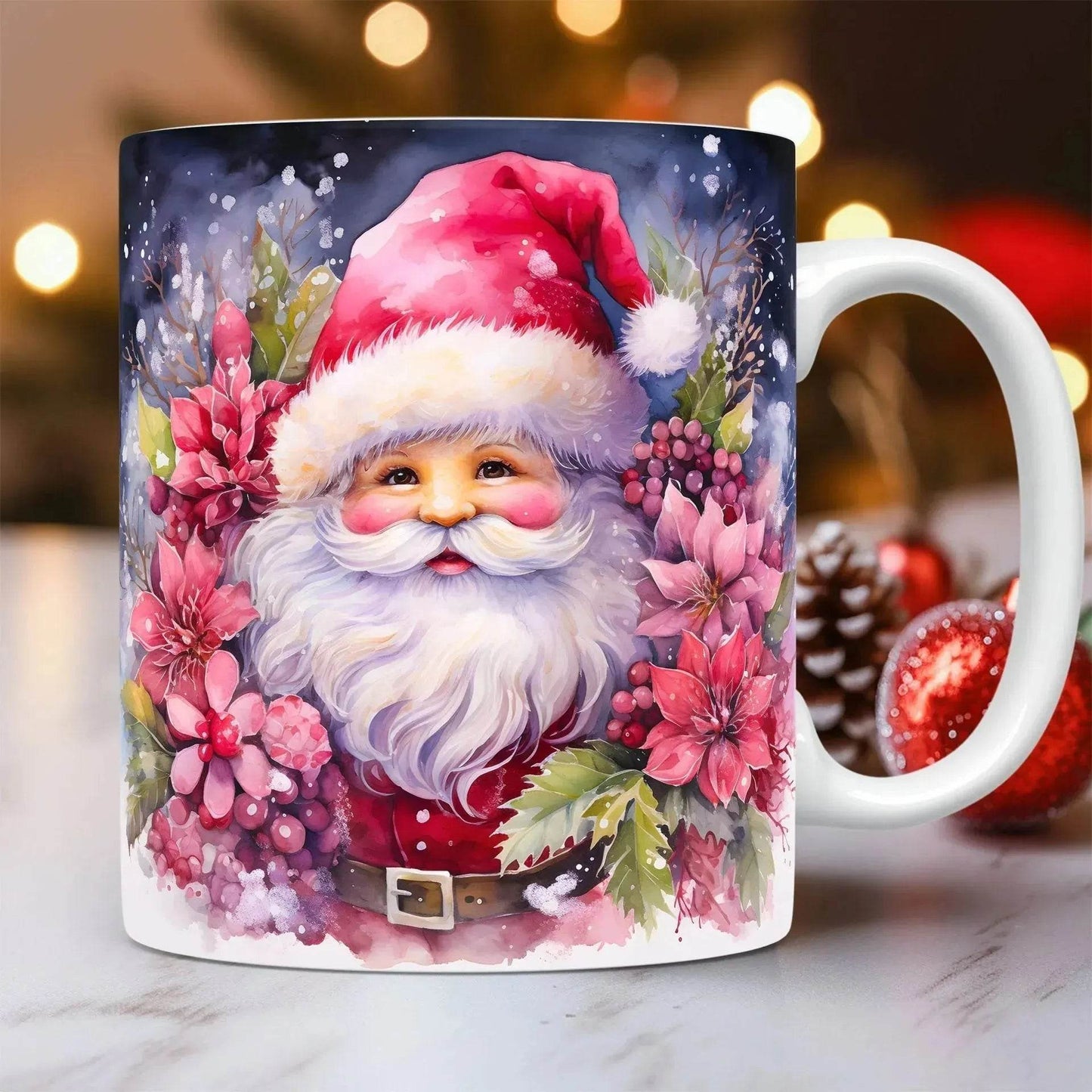 Creative 3D Christmas Ceramics Mug Christmas gift - Velora