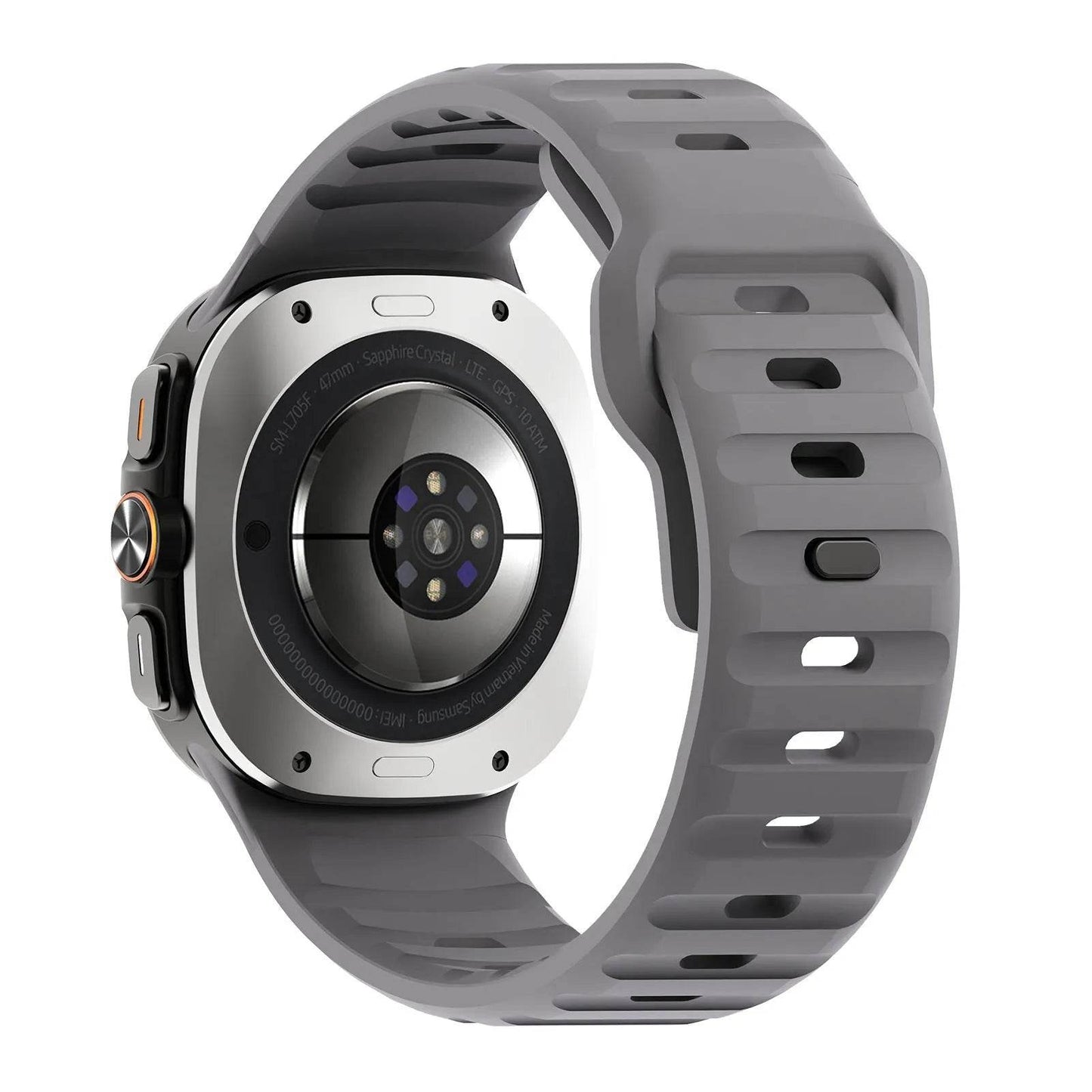 Sport Style Watch Ultra Wave Reverse Buckle Silicone Strap - Velora