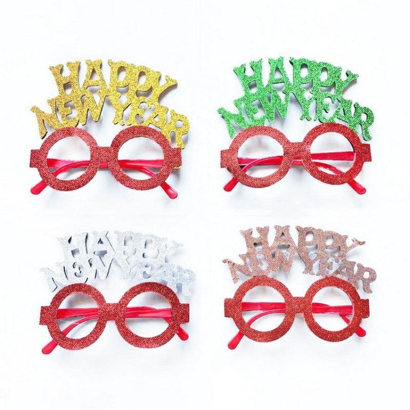 Christmas Creative Party Gathering Dress Up Glasses - Velora