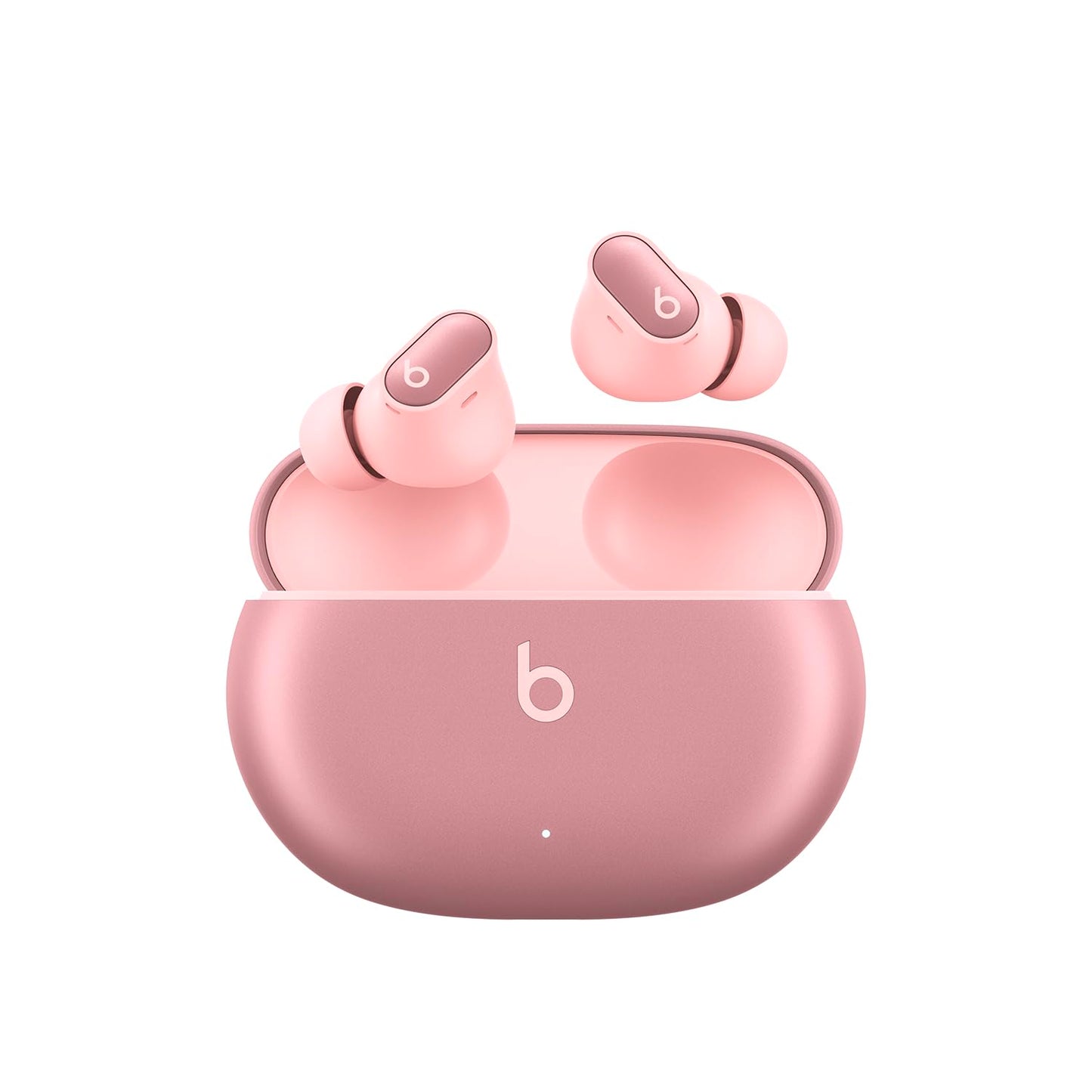 Beats Studio Buds + True Wireless Noise Cancelling Earbuds - Enhanced Apple & Android Compatibility Built-in Microphone Sweat Resistant Bluetooth Headphones Spatial Audio - Cosmic Pink