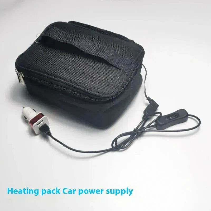 USB Heating Lunch Outdoor Bento Thermal Bag Convenient And Easy To Carry - Velora