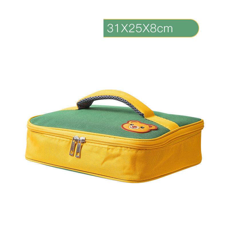 Aluminum Foil Insulated Portable Small Lunch Bag for Kids - Velora