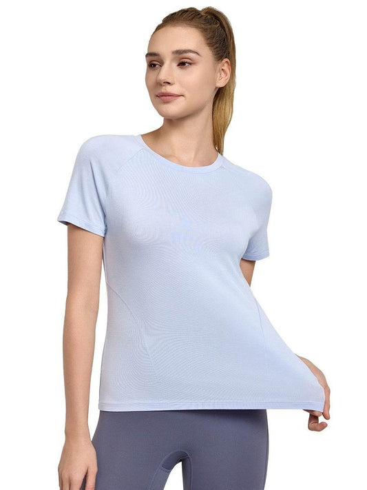 Spring And Summer Outdoor Running Training Short sleeve Workout top - Velora