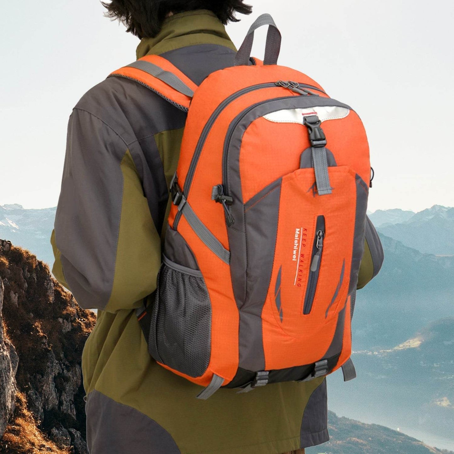 36L Outdoor Backpack Waterproof Daypack Travel Knapsack - Velora
