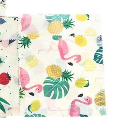 Grade Custom Size Pattern Reusable Eco friendly Food Beewax wrap - Velora