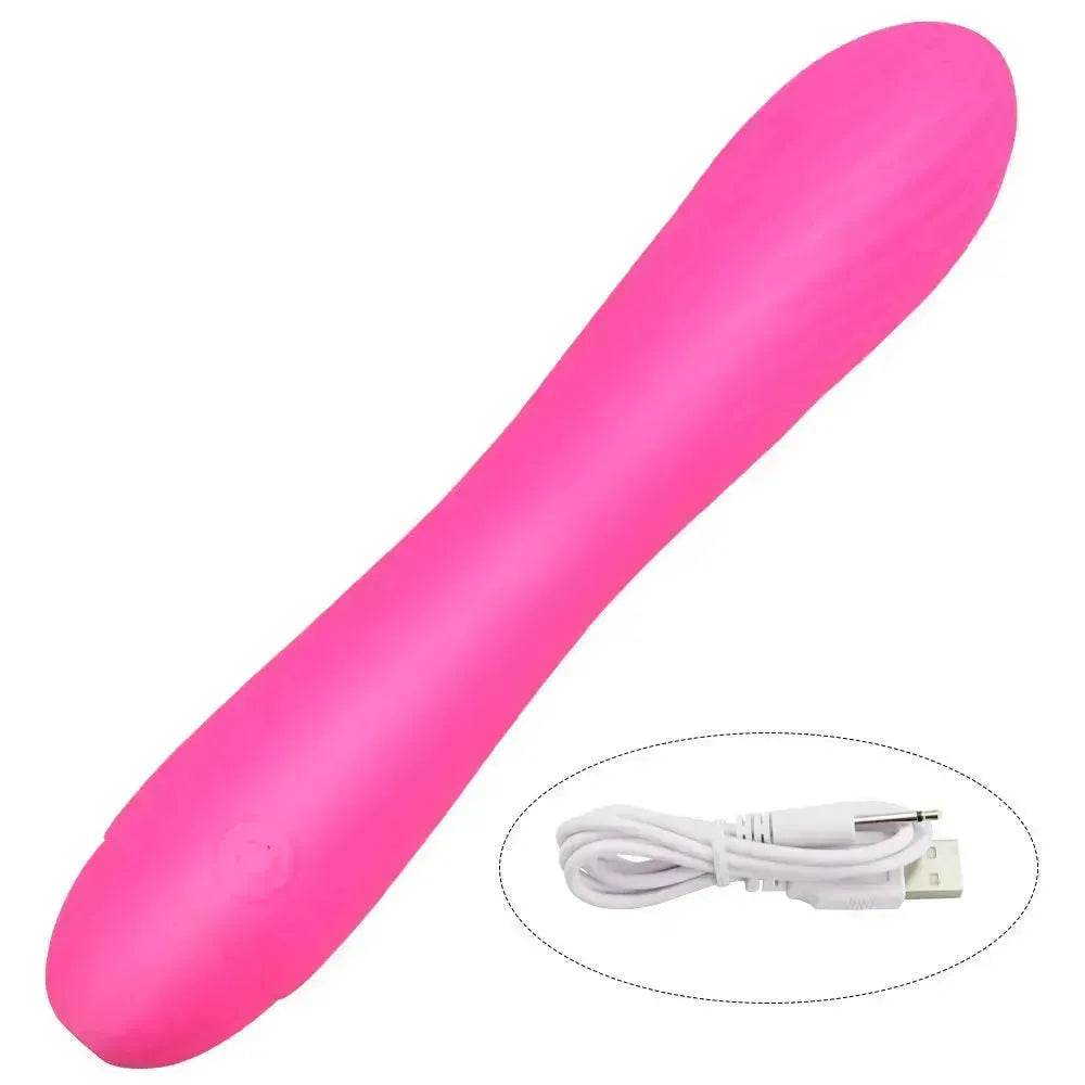 Rechargeable Vibrating Dildo pleasure Toy for Women Masturbating toy for Women - Velora