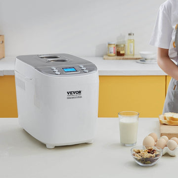 VEVOR Automatic Bread Maker 3LB Non-sticking Bread Making Machine