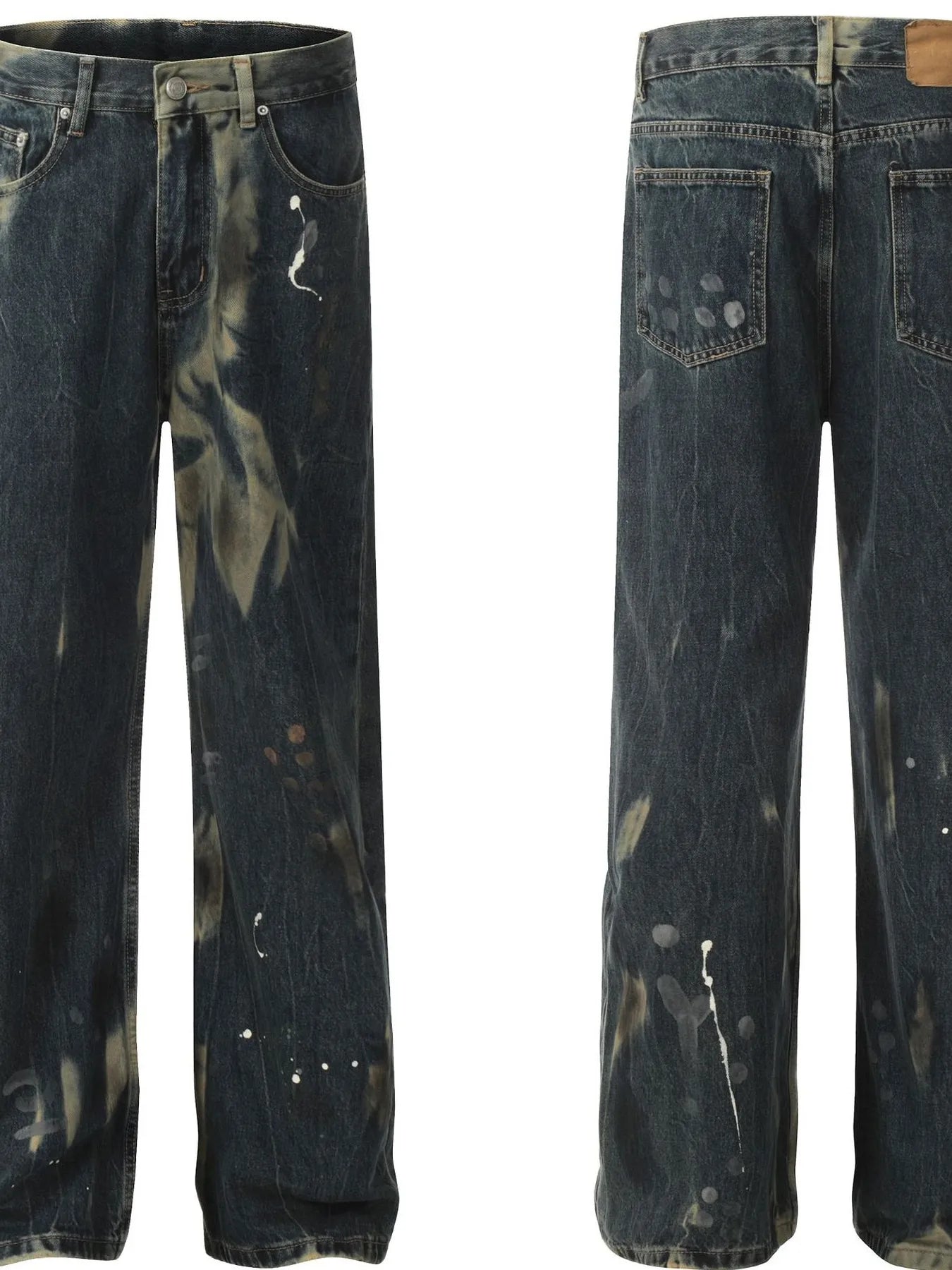 Men's Wash Loose Fit Jeans - Velora