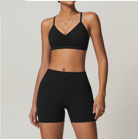 2pcs Yoga Outfit set Sport Fitness Workout Gym wear for women - Velora