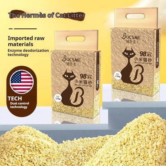 Tofu Cat Litter Deodorant Dust-free Bentonite Ore - Velora