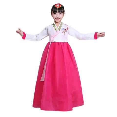 Clothing Korean Photography Children's Minority Performance Girls Dance Costume Hanbok