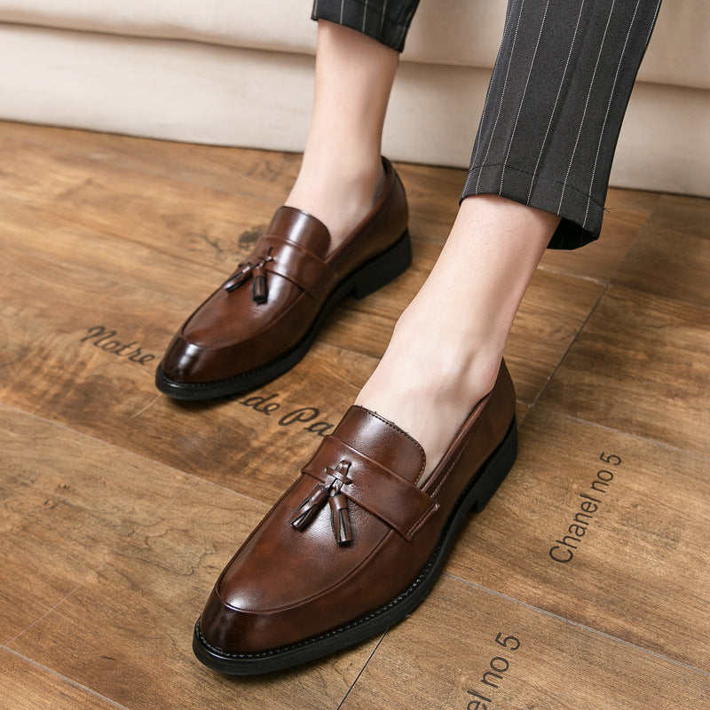 Four Seasons Breathable Slip-on Business Casual Shoes - Velora