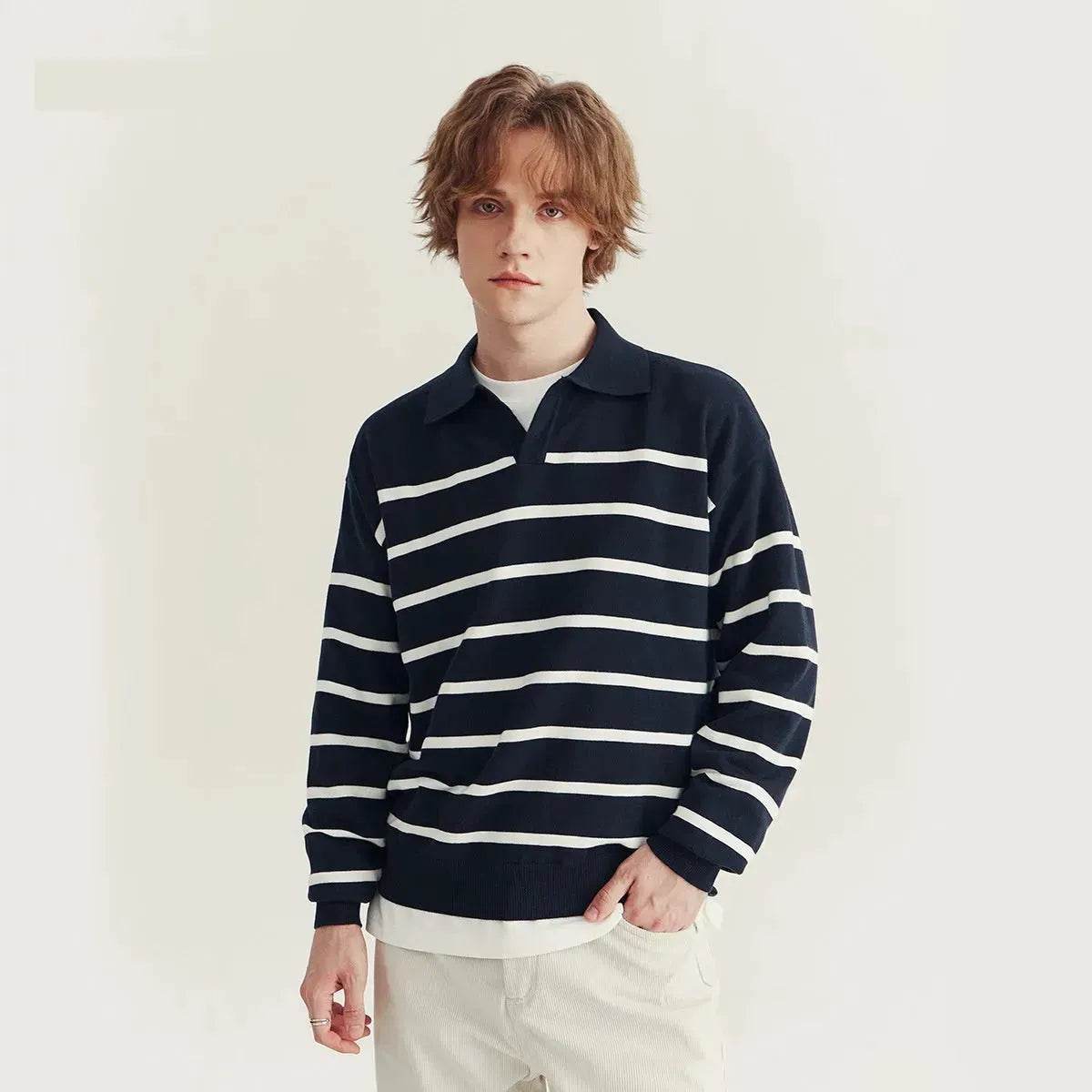 High School Teens Casual Pullover tops sweater for men - Velora