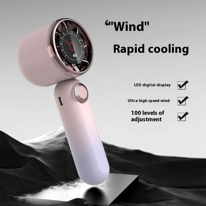 Continuously Variable Transmission Multi-gear Dial Handheld Fan - Velora