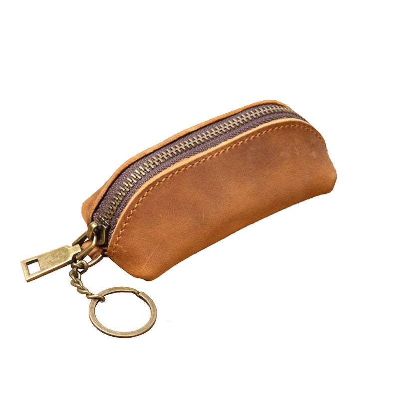 Men's Leather Multi-functional Clutch Coin Purse - Velora