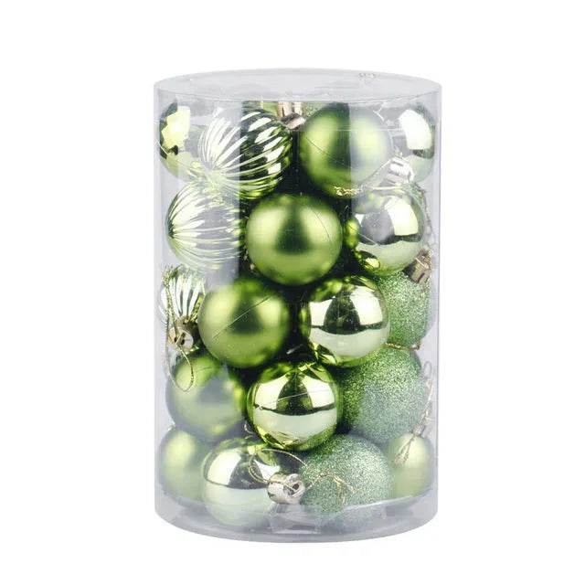 34 Christmas Ball Set 4cm Christmas Ornaments - Velora