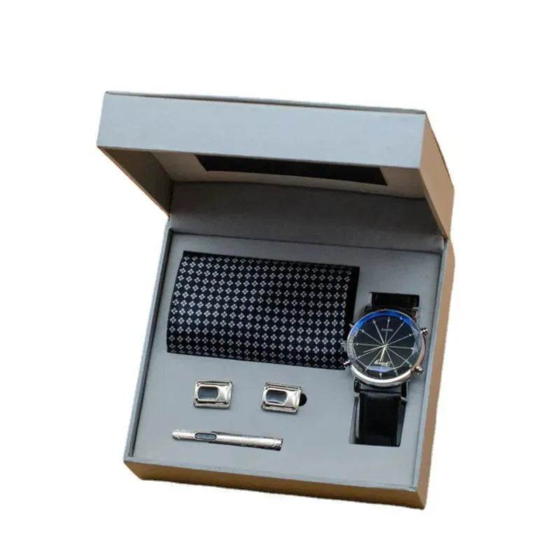 Practical Gift With Hand Gift Business Gift box Suit tie and Wrist Watch - Velora