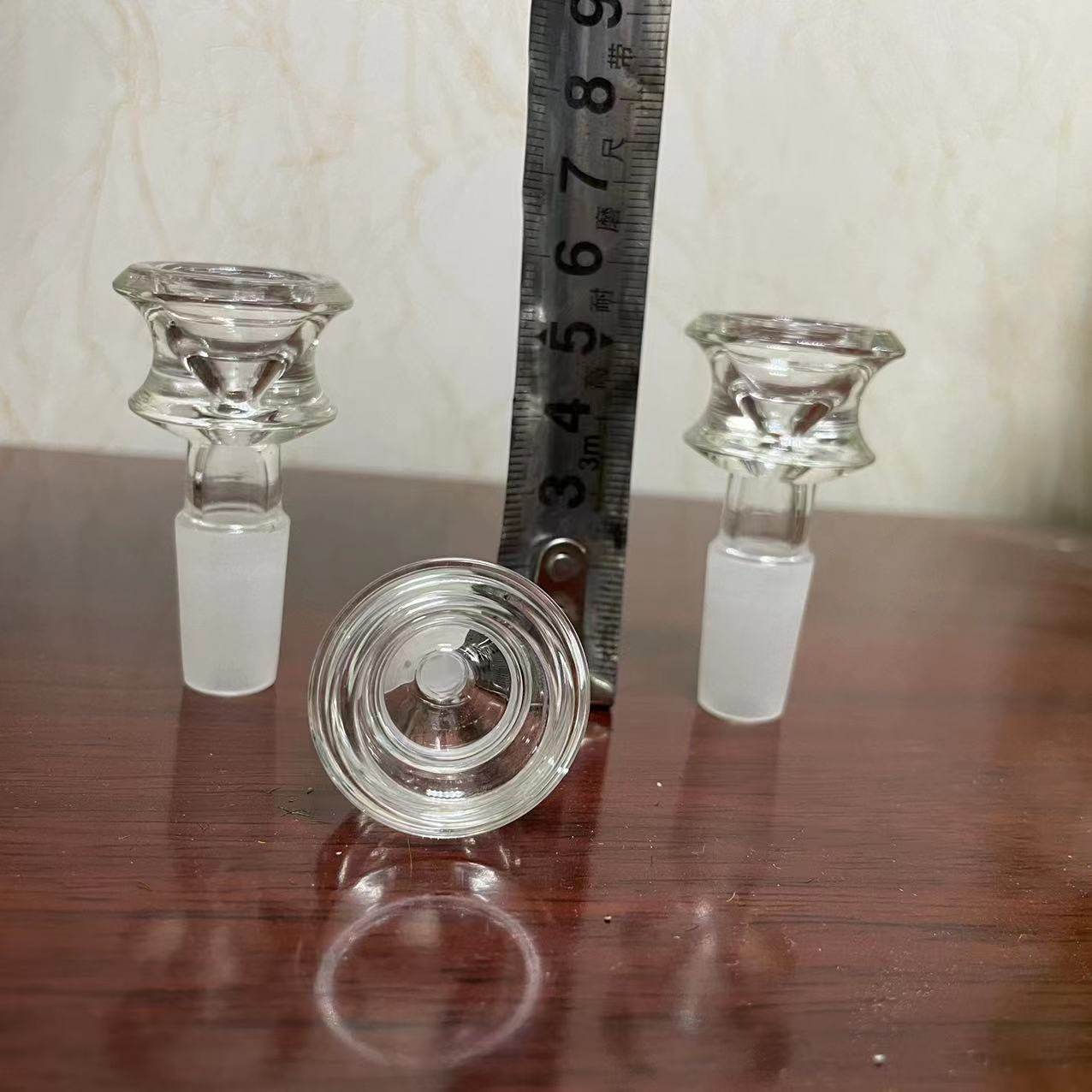 Hookah Smoke Pipe Accessories 14MM Plug Glass Bucket - Velora