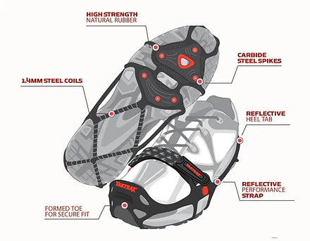 Yaktrax Unisex Run Ice Traction Device - Velora
