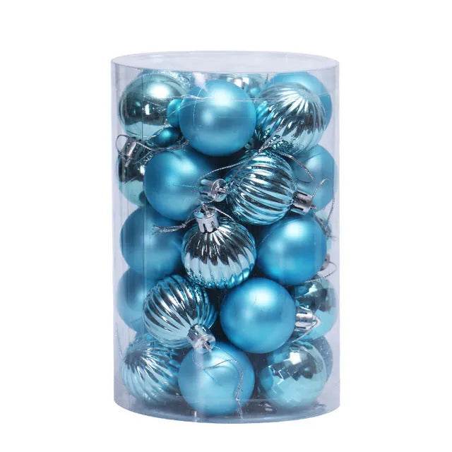 34 Christmas Ball Set 4cm Christmas Ornaments - Velora