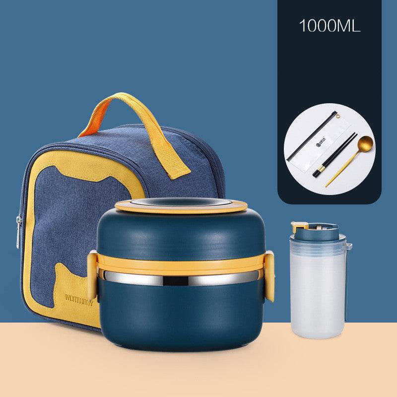 304 Stainless Steel Multi-layer Thermal insulated lunch container - Velora