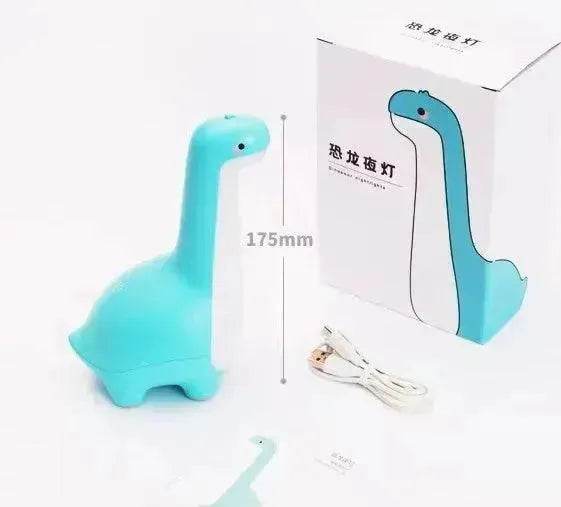 Dinosaur Night Light Cute Children's Night Light Eye Protection Bedside Timing Lamp USB Charging Room Decoration Children's Gift - Velora