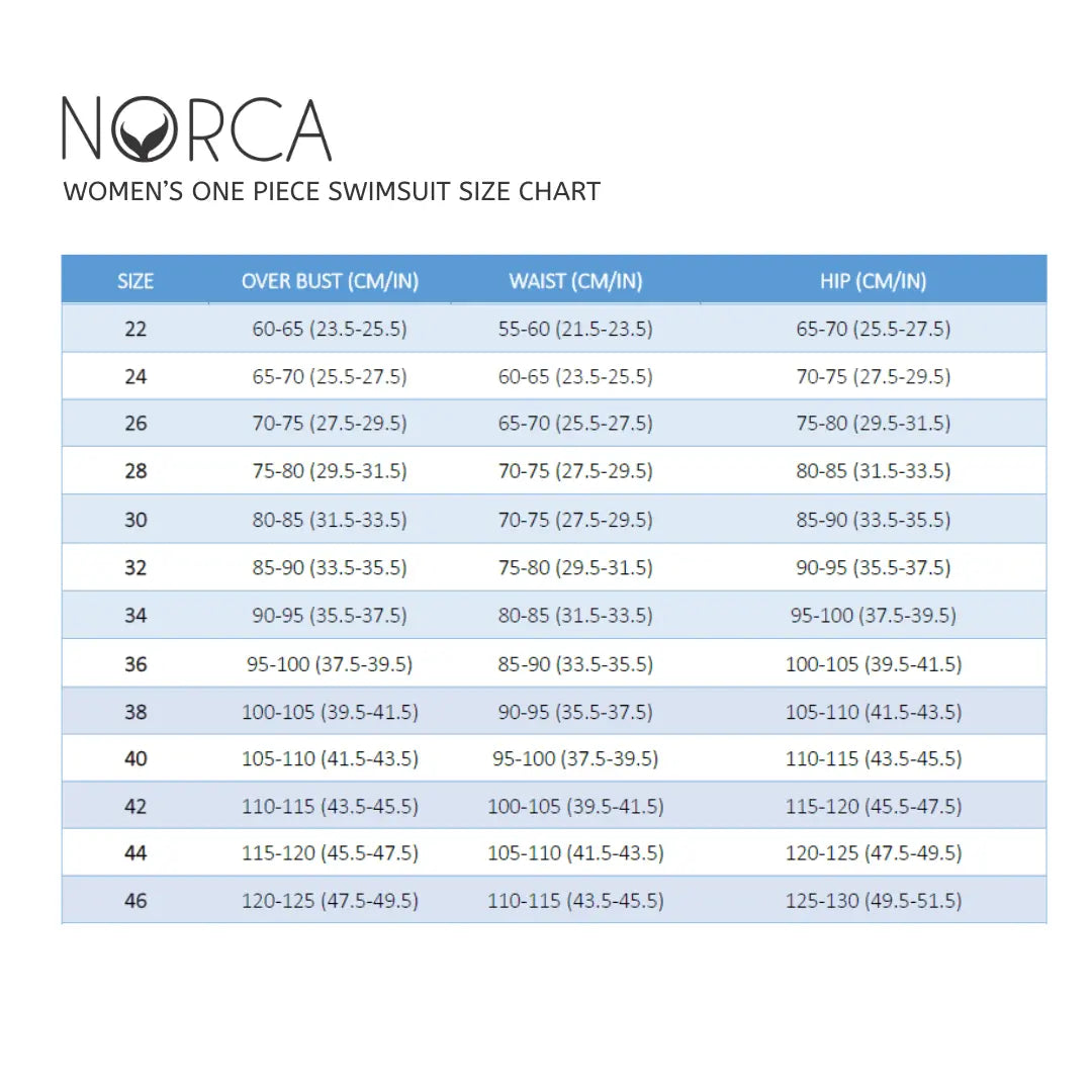 Sapphire X-Back One-Piece Training Swimsuit by Norca