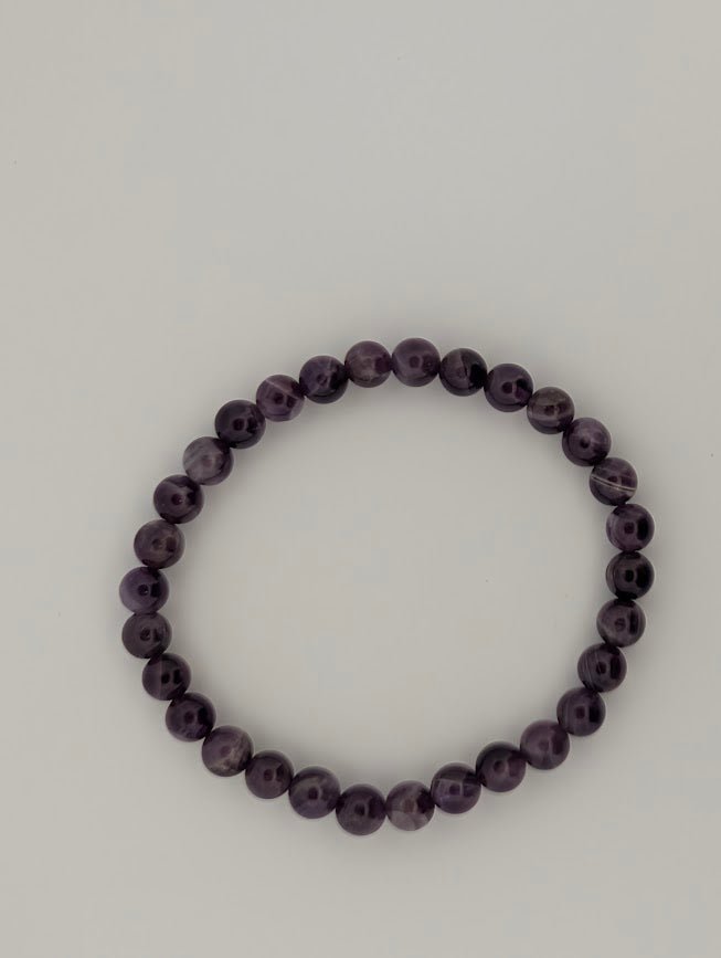 Dream Amethyst Bracelet — 6mm & 8mm Beads