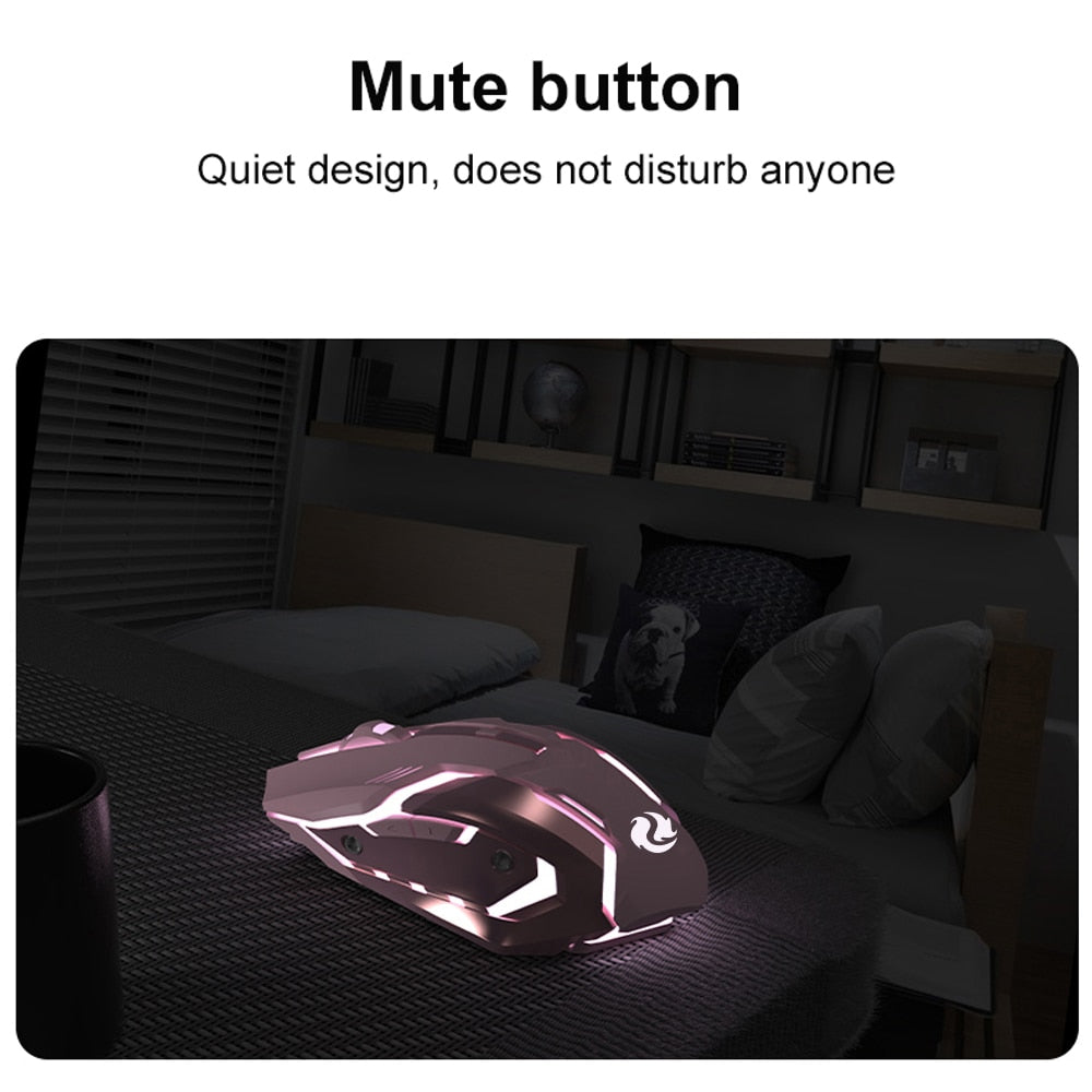 Dual-mode Bluetooth Battery Wireless Gaming Mouse - Velora Luxury Fashion