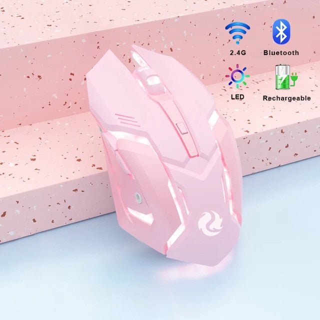 Dual-mode Bluetooth Battery Wireless Gaming Mouse - Velora Luxury Fashion