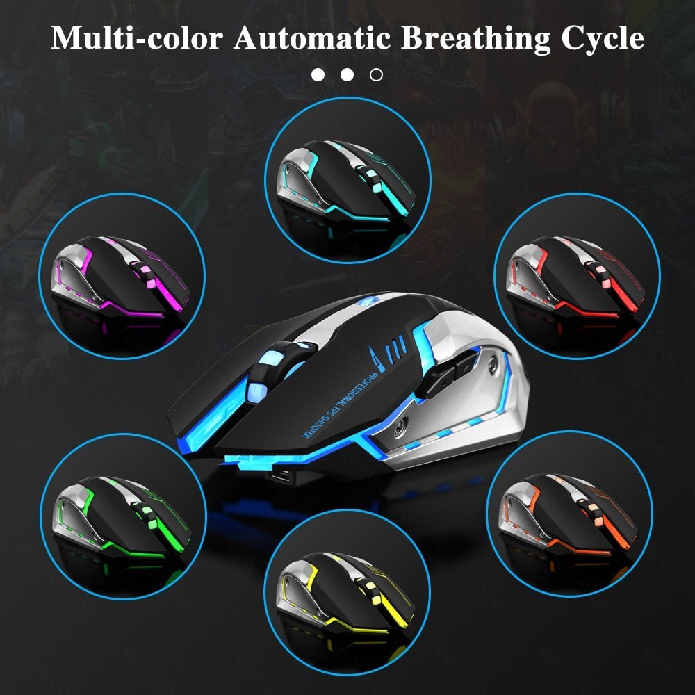 Dual-mode Bluetooth Battery Wireless Gaming Mouse - Velora Luxury Fashion
